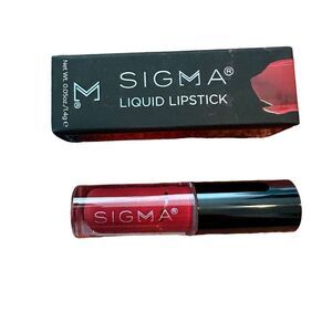 NWT Sigma liquid lipstick- venom